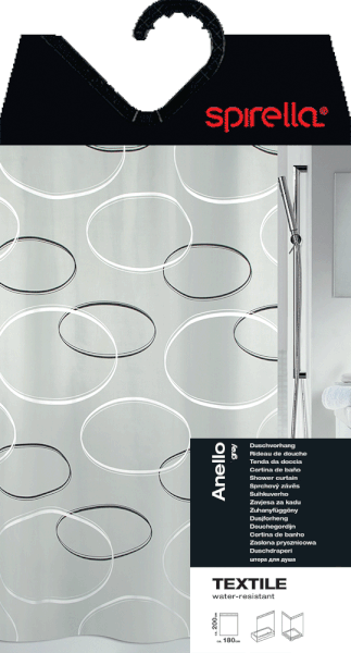 Sprchový záves 180x200 cm Anello – Spirella-image-3
