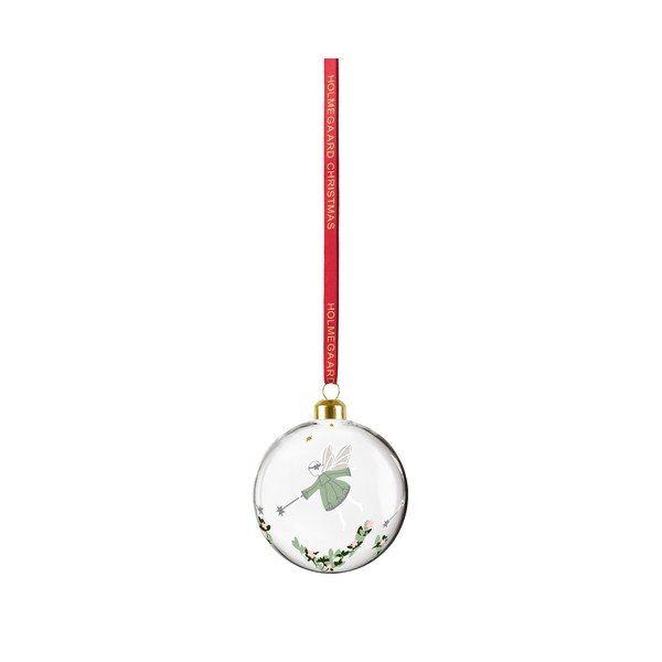 Sklenená ručne fúkaná vianočná ozdoba ø 8 cm Christmas – Holmegaard-image-4