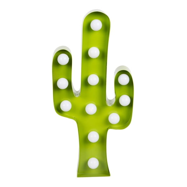 Zelená svetelná dekorácia Sass & Belle Cactus