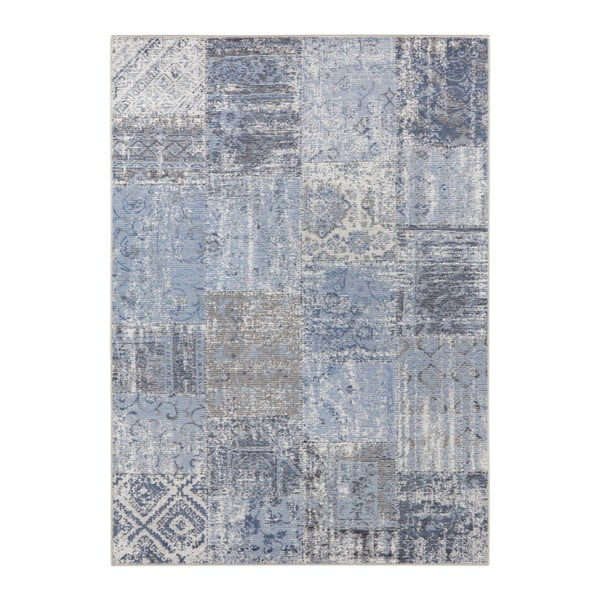 Modrý koberec Elle Decoration Pleasure Denain, 80 × 150 cm