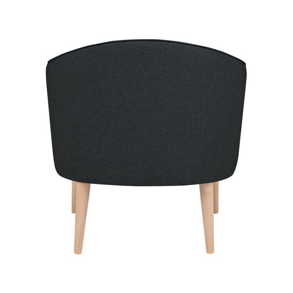 Čierne kreslo Kooko Home Piri-image-2