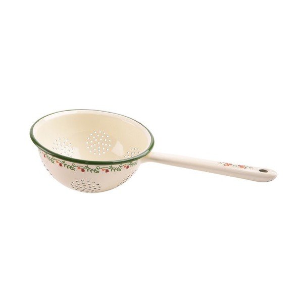 Smaltované cedidlo Orion Roba, ø 18 cm