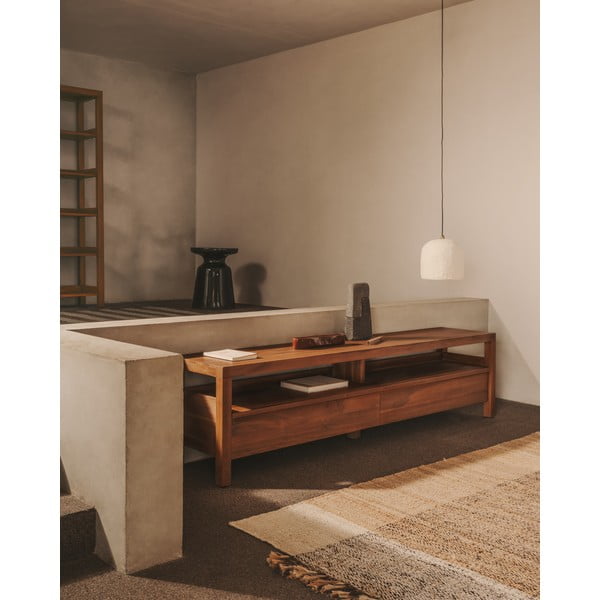 Biele závesné svietidlo ø 25 cm Calvia – Kave Home-image-1