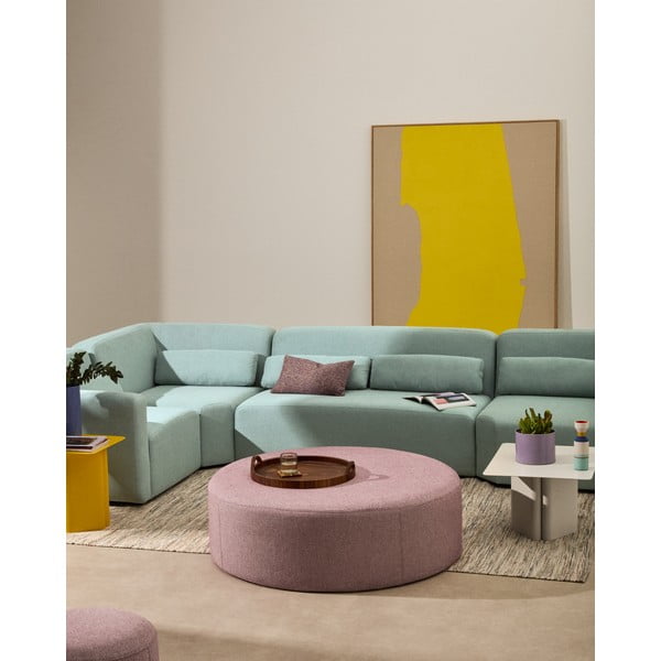 Fialový taburet Kaeli – Kave Home-image-1