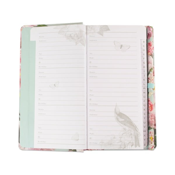 Adresár s ceruzkou Botanique by Portico Designs, 192 stránok-image-2