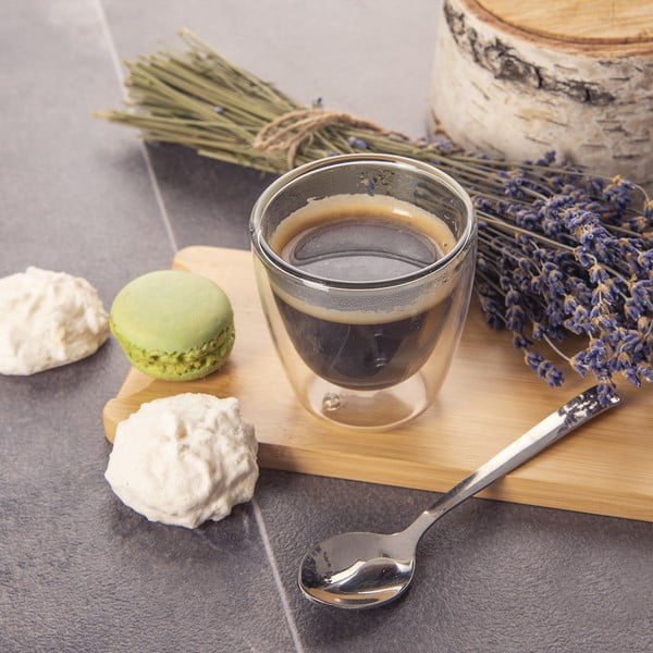 Sklenené hrnčeky na espresso v súprave 2 ks 110 ml – Orion-image-1