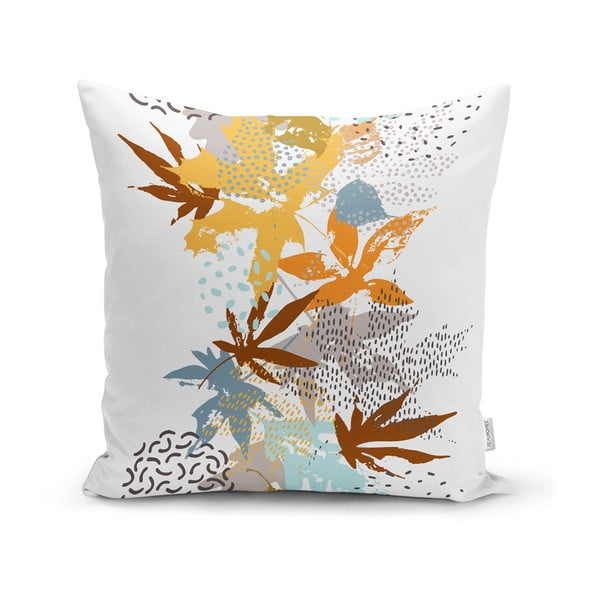 Súprava 4 dekoratívnych obliečok na vankúše Minimalist Cushion Covers Autumn Leaves, 45 x 45 cm-image-3