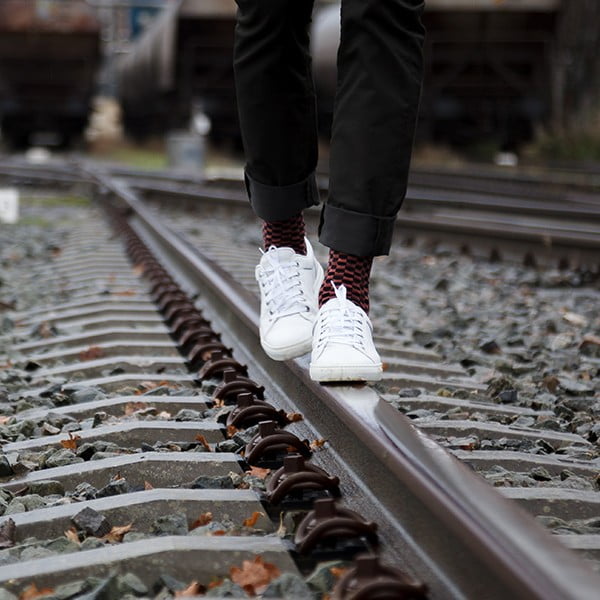 Ponožky Qnoop On the Dot Grey, veľ. 35-38-image-4