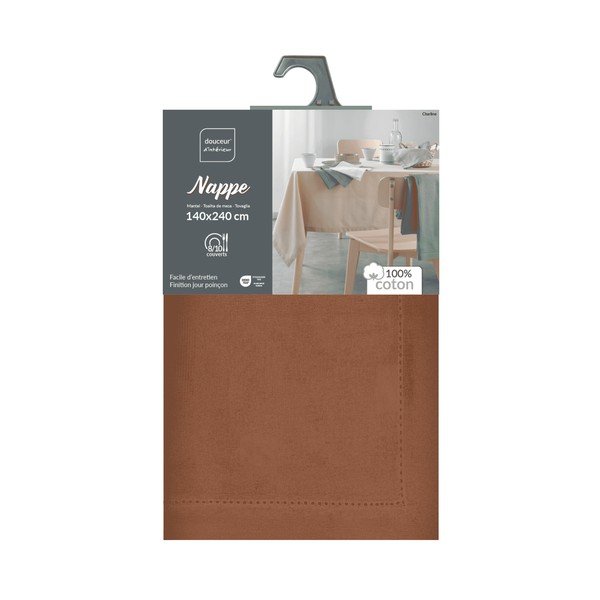 Bavlnený obrus možnosť prania 140x240 cm Charline – douceur d'intérieur