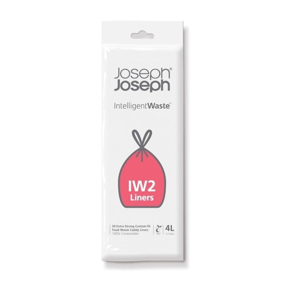 Krémový kôš na triedený odpad Joseph Joseph IntelligentWaste Totem 60 l-image-2