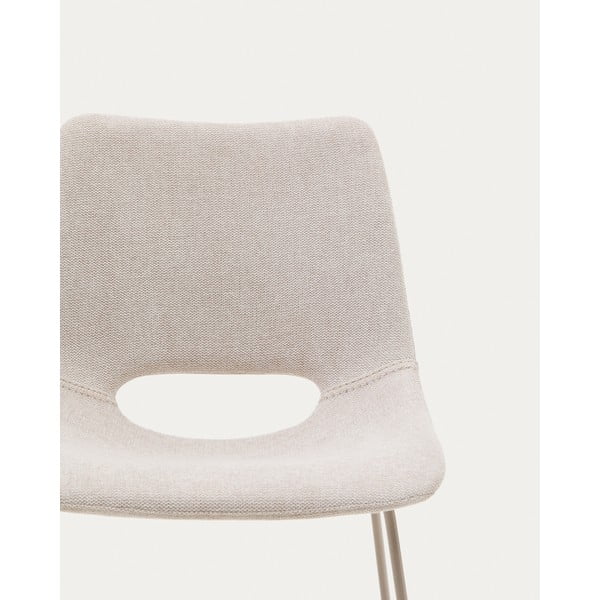 Béžová jedálenská stolička Zahara – Kave Home-image-1