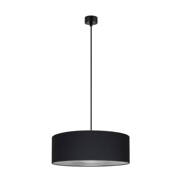 Závesné svietidlo v čierno-striebornej farbe Sotto Luce Tres, ⌀ 45 cm