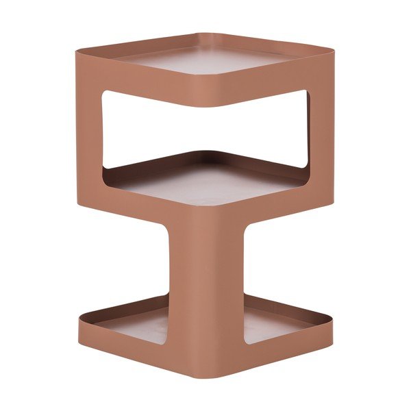 Kovový odkladací stolík 35x35 cm Riv – WOOOD-image-2