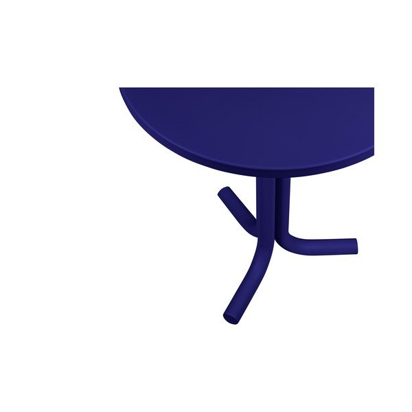 Kovový okrúhly záhradný jedálenský stôl ø 59 cm Nokk – noo.ma-image-4