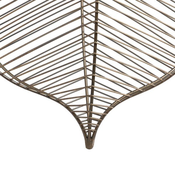 Závesné svietidlo v zlatej farbe s kovovým tienidlom – Ixia-image-3