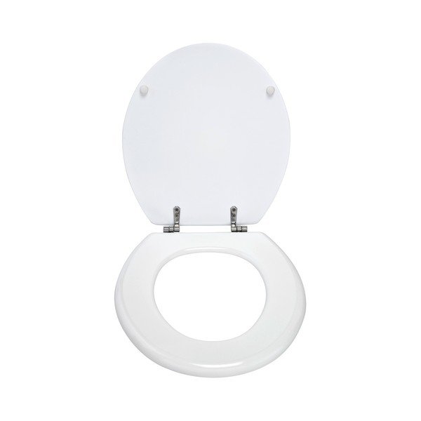 Biele WC sedadlo Wenko Prima, 41 x 38 cm-image-1