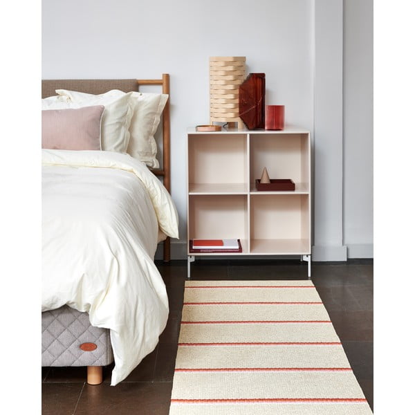 Vnútorný a vonkajší behúň v tehlovej farbe/krémový 70x180 cm Olle Brick Cream – Pappelina-image-2