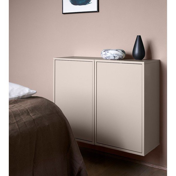 Svetlosivý nástenný kôš na bielizeň Laundry Box – ReCollector-image-1