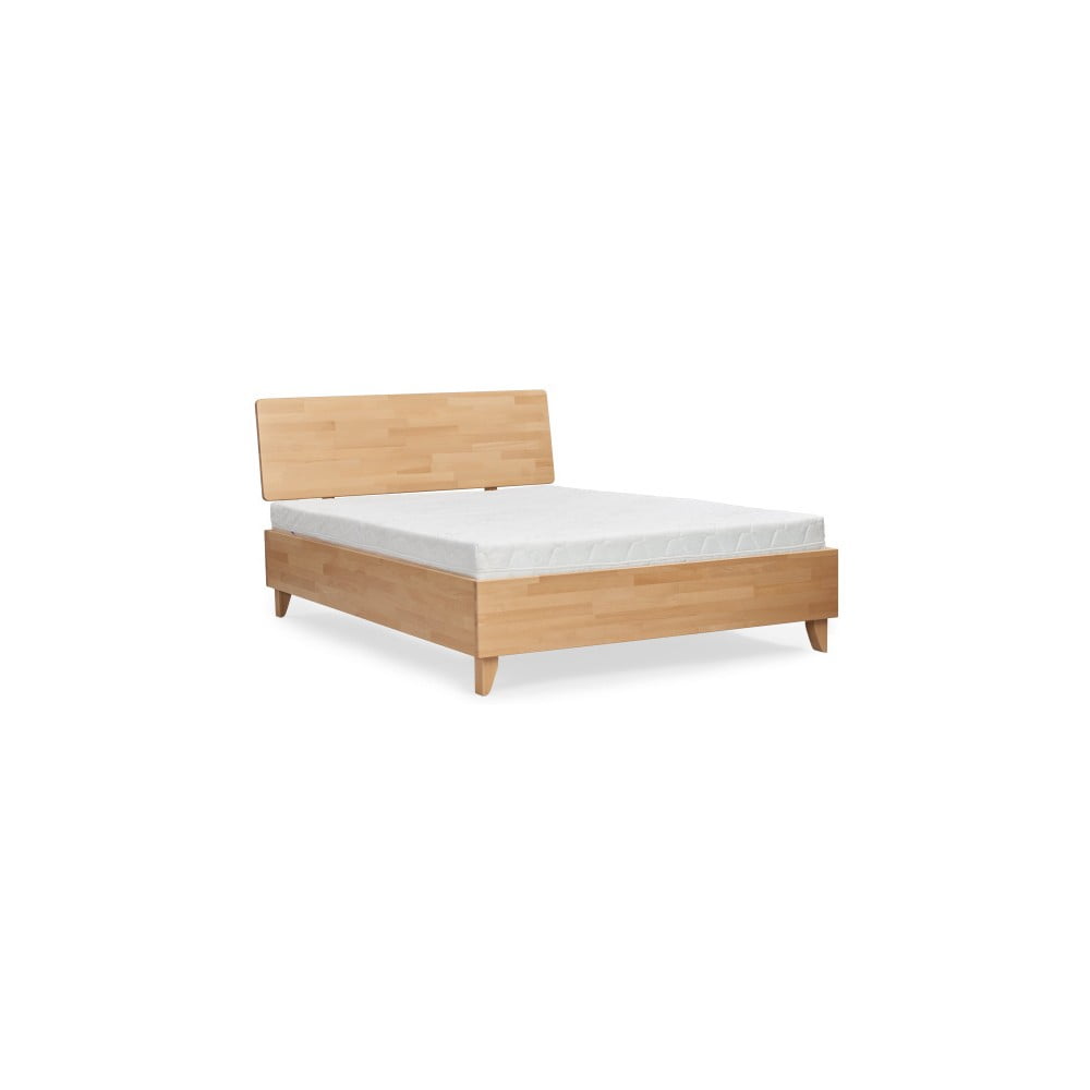Dvojlôžková posteľ z masívneho bukového dreva SKANDICA Viveca, 140 x 200 cm