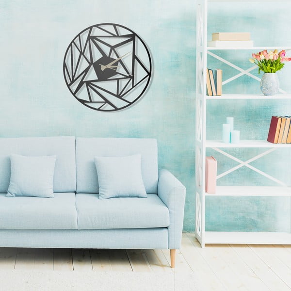 Kovové hodiny Peony, ø 50 cm-image-4