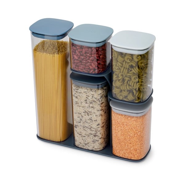 Dózy v súprave 5 ks na potraviny Podium – Joseph Joseph-image-3