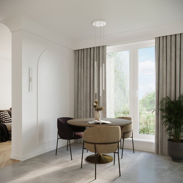 Biele nástenné svietidlo ø 2,5 cm Fideus – Sollux-image-3