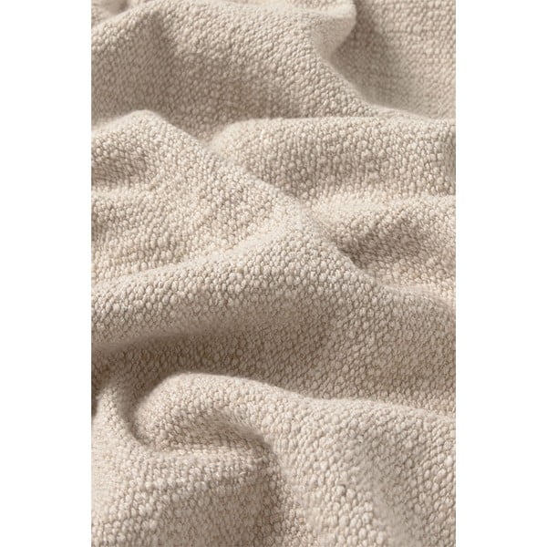 Krémová bavlnená deka 130x180 cm Handloom – Lorena Canals-image-3
