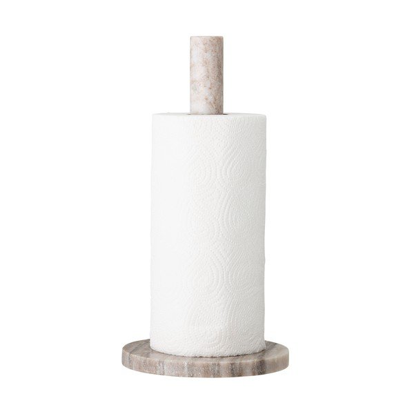 Mramorový stojan na papierové utierky v prírodnej farbe ø 15 cm Emy – Bloomingville-image-3