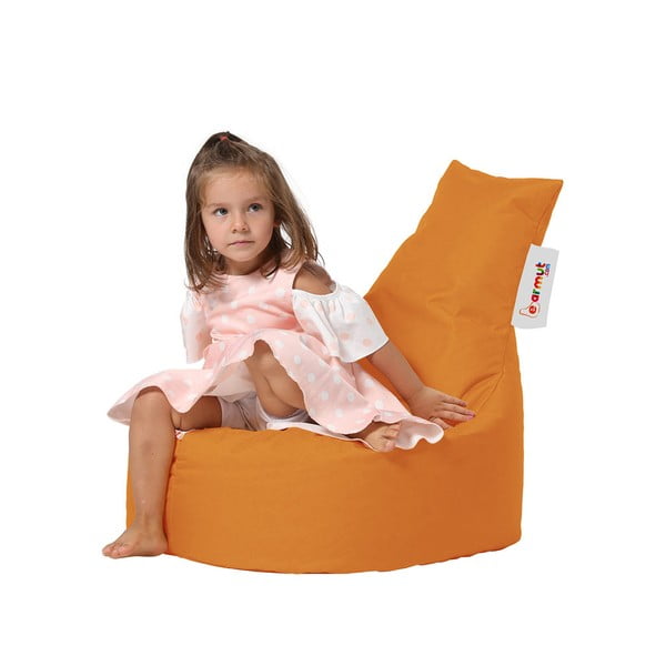 Oranžový detský sedací vak Baton – Floriane Garden-image-2