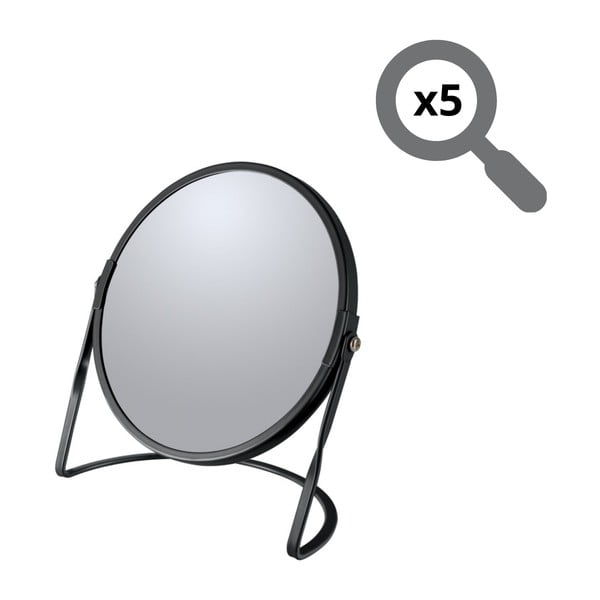 Kozmetické zväčšovacie zrkadlo (zväčšenie 5x) ø 18 cm Akira – Spirella-image-2