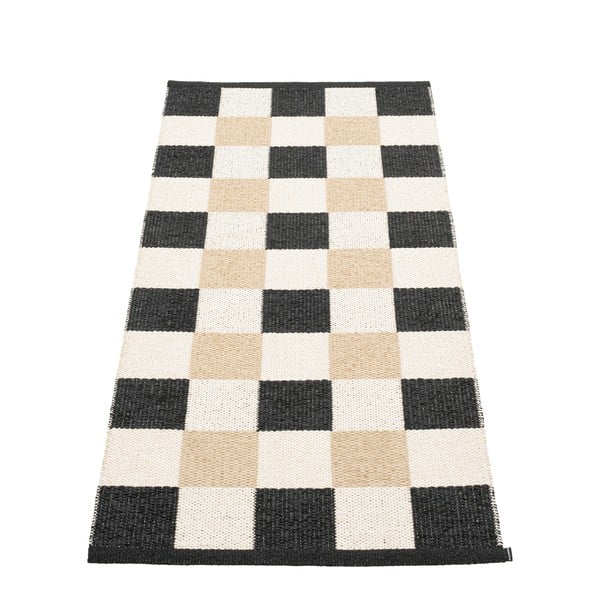 Čierno-krémový vnútorný a vonkajší behúň 70x160 cm Pix Black Vanilla – Pappelina