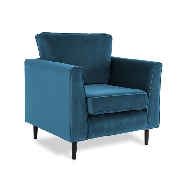 Svetlomodré kreslo Vivonita Portobello-image-3