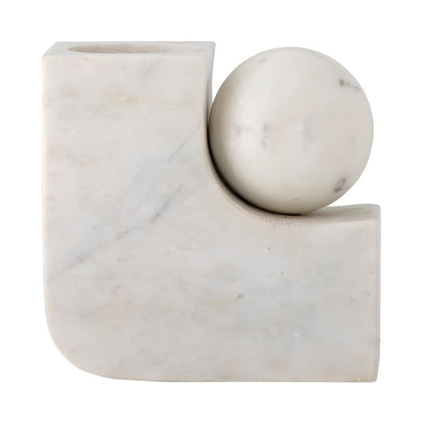 Biela mramorová váza Abbelin – Bloomingville-image-3