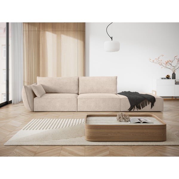 Béžová leňoška (ľavý roh) Vanda – Mazzini Sofas-image-1