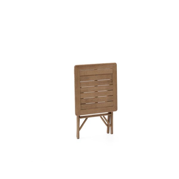 Záhradný jedálenský stôl z masívu akácie 66x66 cm Dandara – Kave Home-image-3