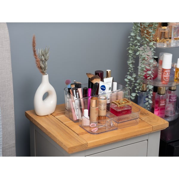 Plastový kúpeľňový organizér na kozmetiku – Addis-image-1