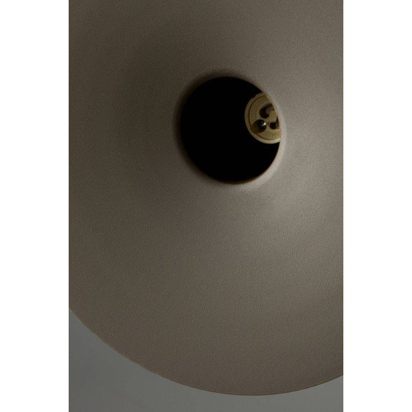Hnedé hliníkové so stmievačom závesné svietidlo ø 25 cm Evan – Jotex-image-2