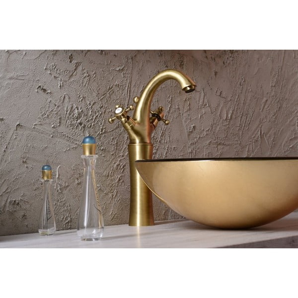 Stojančeková umývadlová batéria v bronzovej farbe Antea – Sapho-image-1