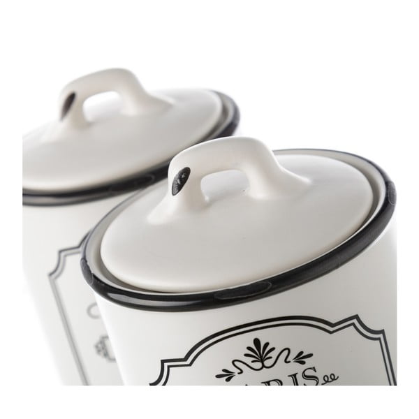 Dózy v súprave 2 ks na kávu Paris – Casa Selección-image-3