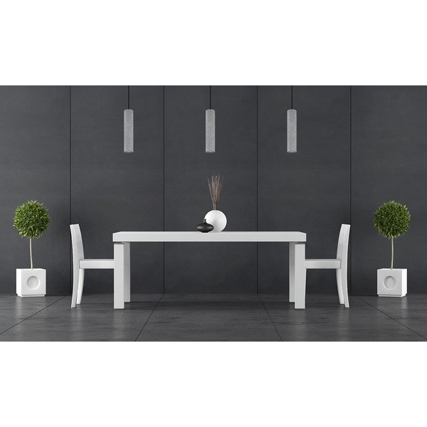 Sivé betónové závesné svietidlo Fadre – Sollux-image-1