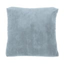 Modrý dekoratívny vankúš Tiseco Home Studio Ribbed, 40 x 40 cm