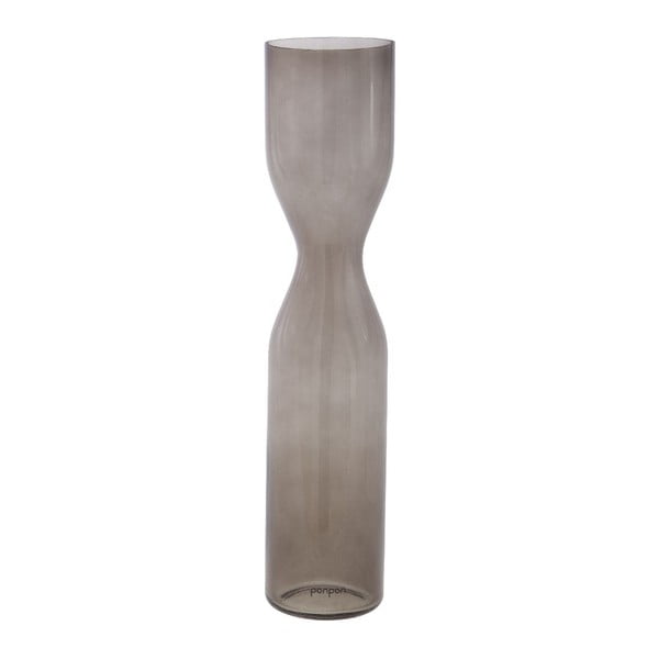 Váza Pinch 46 cm, sivá