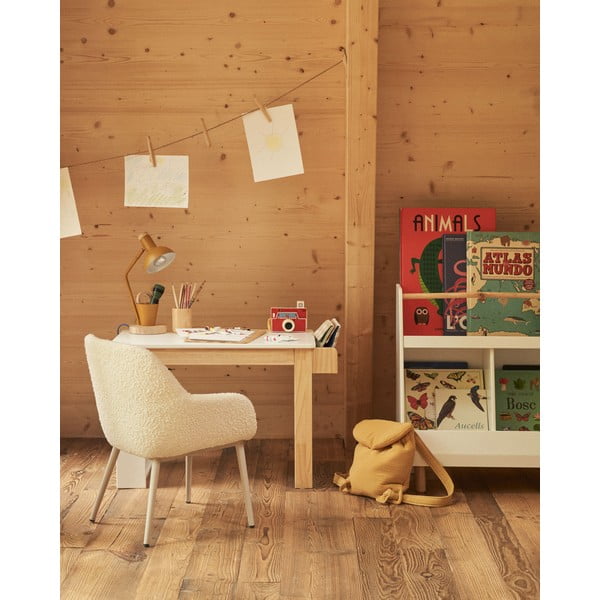 Biela detská stolička Konna – Kave Home-image-2