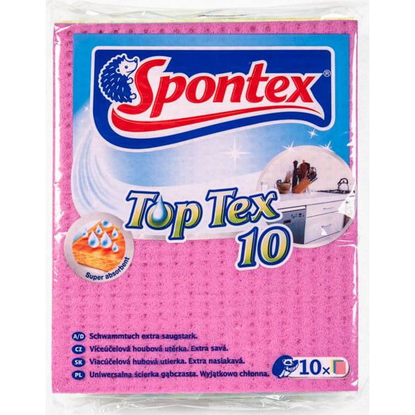 Viacúčelová utierka Spontex Top Tex, 10 kusov