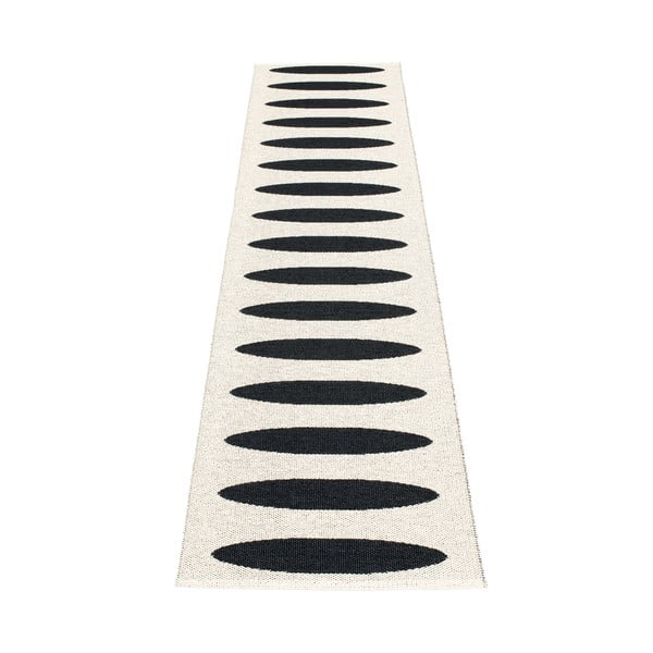 Čierny vnútorný a vonkajší behúň 70x300 cm Ella Black – Pappelina-image-2