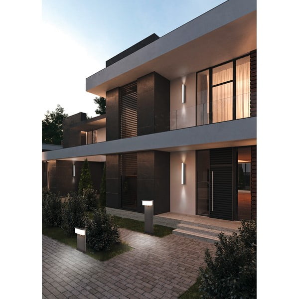 Vonkajšie svietidlo so senzorom pohybu (výška  8 cm) Nestos – Trio-image-1