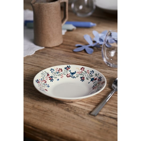 Biely hlboký porcelánový tanier ø 19 cm Grand Cru Cottage – Rosendahl-image-1