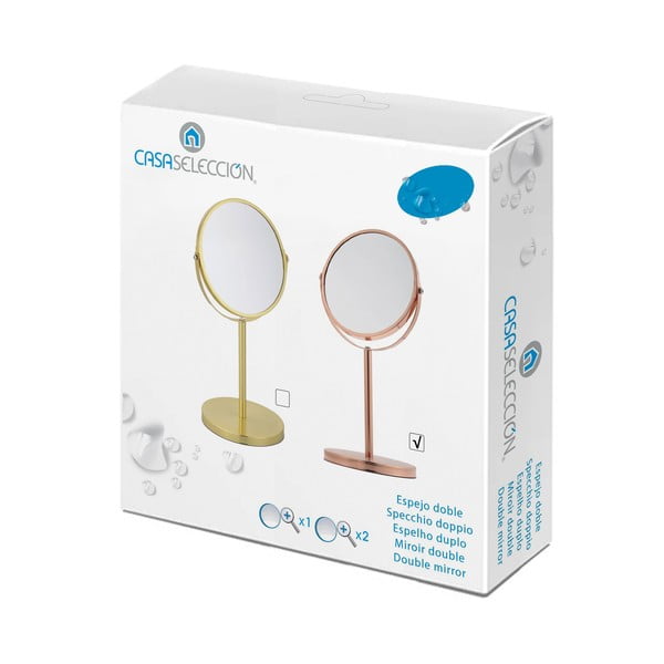 Kozmetické zväčšovacie zrkadlo (2x) ø 17 cm – Casa Selección-image-3