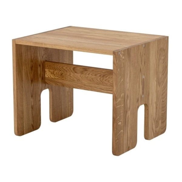 Detský stolík z dubového dreva 60x50 cm Bas – Bloomingville