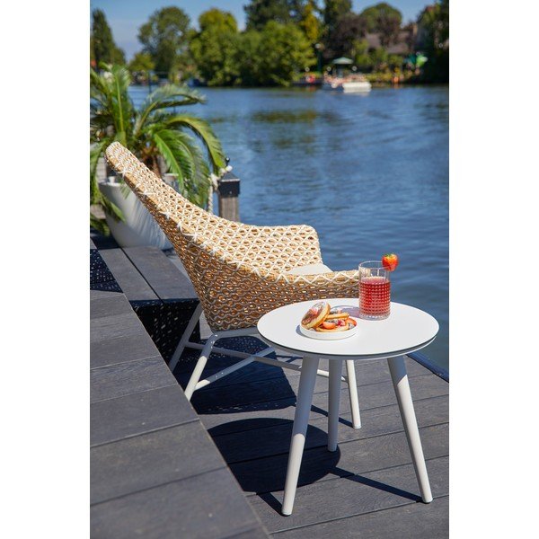 Okrúhly záhradný odkladací stolík ø 45 cm Sophie – Hartman-image-1